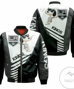 NHL Los Angeles Kings Snoopy For Fans Bomber Jacket