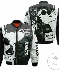 NHL Los Angeles Kings Snoopy Lover Bomber Jacket