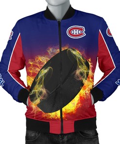 NHL Montreal Canadiens Blue Bomber Jacket