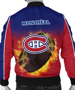 NHL Montreal Canadiens Blue Bomber Jacket