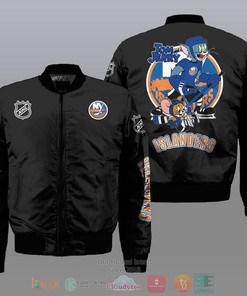 NHL New York Islanders Tom And Jerry Bomber Jacket