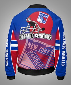 NHL New York Rangers Bomber Jacket V1