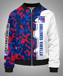 NHL New York Rangers Bomber Jacket V2