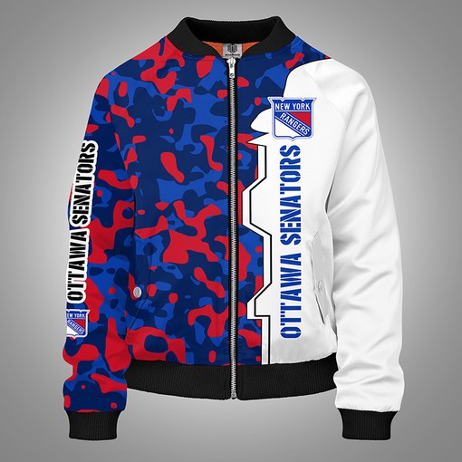NHL New York Rangers Bomber Jacket V2