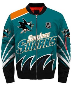 NHL San Jose Sharks Bomber Jacket V1