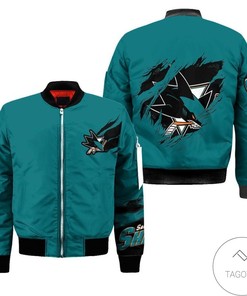 NHL San Jose Sharks Bomber Jacket V3