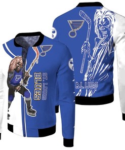 NHL St. Louis Blues Zombie For Fans Bomber Jacket
