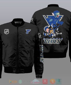 NHL St. Louis Blues om And Jerry Bomber Jacket