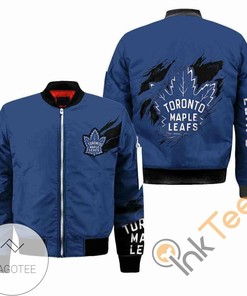 NHL Toronto Maple Leafs Blue Bomber Jacket