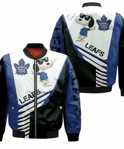 NHL Toronto Maple Leafs Snoopy Bomber Jacket
