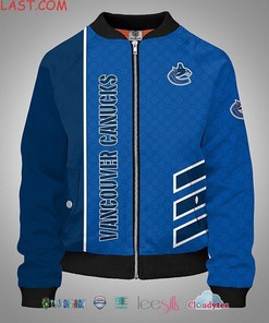 NHL Vancouver Canucks Blue GC Edition Bomber Jacket