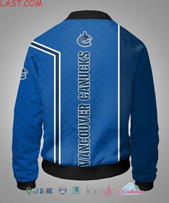 NHL Vancouver Canucks Blue GC Edition Bomber Jacket