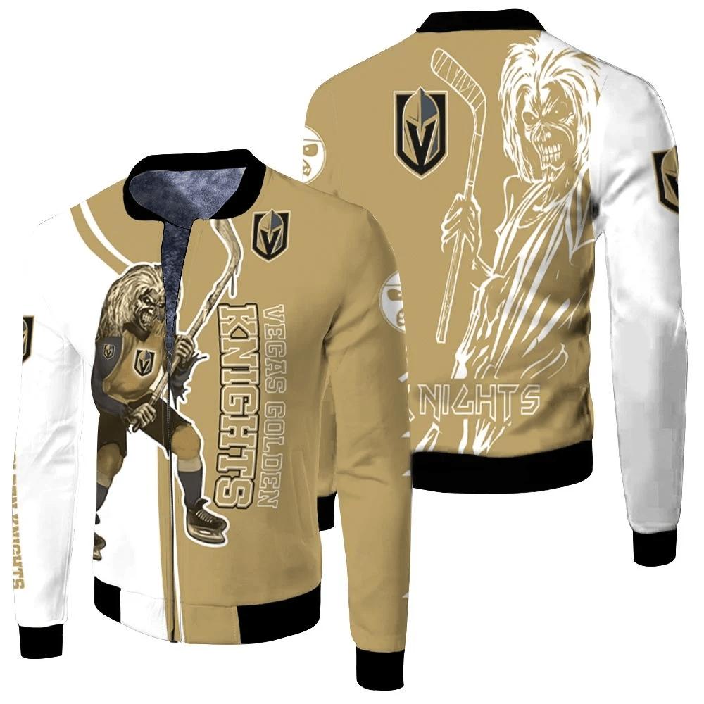 NHL Vegas Golden Knights Zombie For Fans Bomber Jacket