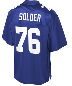 Nate Solder New York Giants Nfl Pro Line Player Jersey - Royal