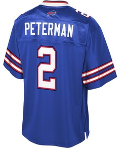 Nathan Peterman Buffalo Bills Nfl Pro Line Player Jersey - Royal