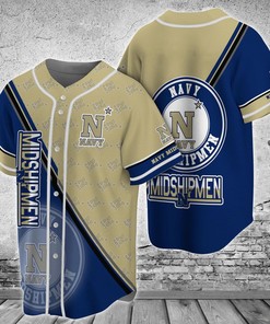 Navy Midshipmen NCAA Baseball Jersey Shirt for Fans