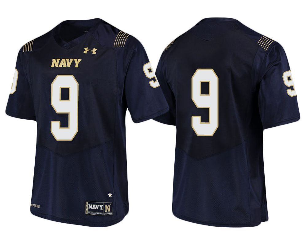 Navy Midshipmen Navy Zach Abey NCAA Football Jersey