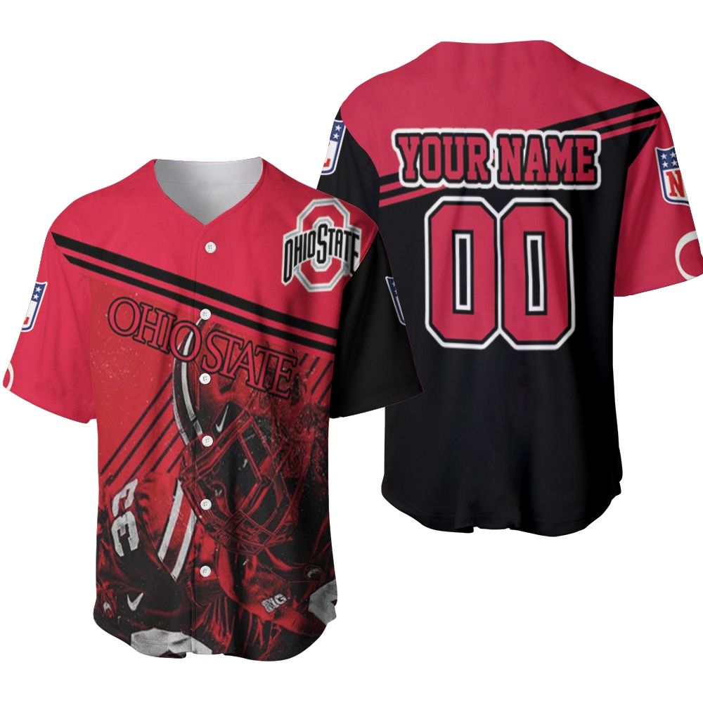 Ncaa Ohio State Buckeyes Best Players Nfl 2020 Champions Personalized Baseball Jersey