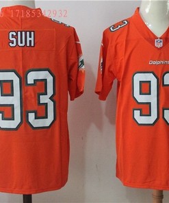 Ndamukong Suh #93 2020 Nfl Orange Jersey Jersey