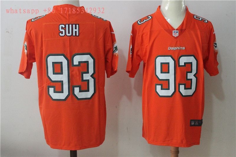Ndamukong Suh #93 2020 Nfl Orange Jersey Jersey