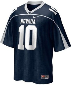Nevada Wolf Pack #10 Colin Kaepernick Blue Football Jersey