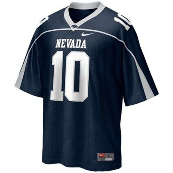Nevada Wolf Pack #10 Colin Kaepernick Blue Football Jersey