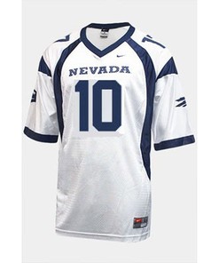 Nevada Wolf Pack #10 Colin Kaepernick White Football Jersey