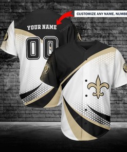 New Orleans Saints Personalized Baseball Jersey Shirt 194