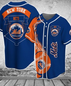 New York Mets MLB Baseball Jersey Shirt Classic
