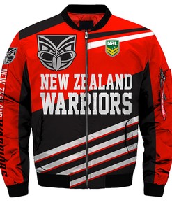 New Zealand Warriors Jacket 3D Full-zip Jackets