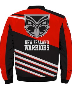 New Zealand Warriors Jacket 3D Full-zip Jackets
