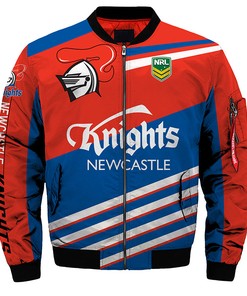 Newcastle Knights Jacket 3D Full-zip Jackets