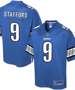 Nfl Pro Line Mens Detroit Lions Matthew Stafford Team Color Nfl Jersey