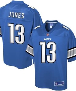 Nfl Pro Line Mens Detroit Lions Tj Jones Team Color Nfl Jersey