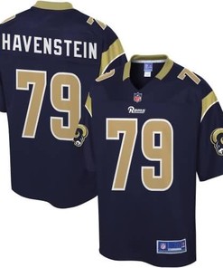 Nfl Pro Line Rob Havenstein Los Angeles Rams Team Color Jersey - Navy