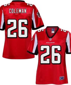 Nfl Pro Line Womens Atlanta Falcons Tevin Coleman Team Color Jersey