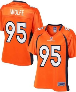 Nfl Pro Line Womens Denver Broncos Derek Wolfe Team Color Jersey