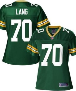 Nfl Pro Line Womens Green Bay Packers T.j. Lang Team Color Jersey