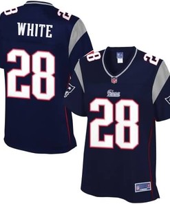 Nfl Pro Line Womens New England Patriots James White Team Color Jersey