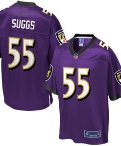 Nfl Pro Line Youth Baltimore Ravens Terrell Suggs Team Color Jersey