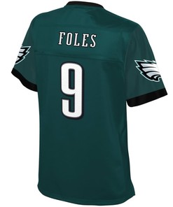 Nick Foles Philadelphia Eagles Nfl Pro Line Womens Team Color Player Jersey - Midnight Green