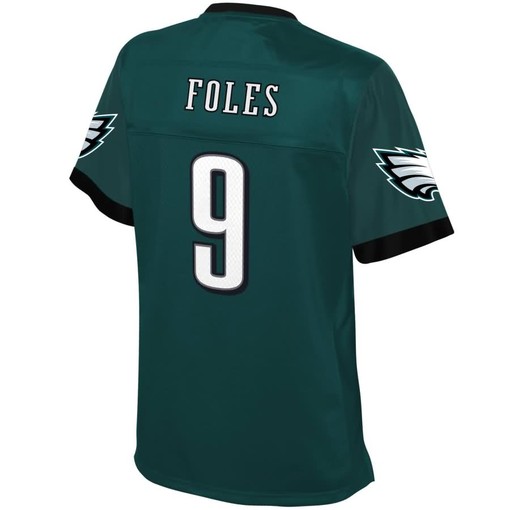 Nick Foles Philadelphia Eagles Nfl Pro Line Womens Team Color Player Jersey - Midnight Green