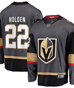 Nick Holden Vegas Golden Knights Home Breakaway Player Jersey - Black
