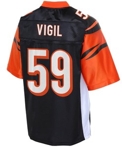 Nick Vigil Cincinnati Bengals Nfl Pro Line Player Jersey - Black