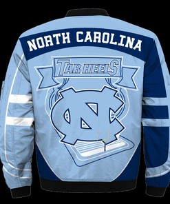 North Carolina Tar Heels Jacket 3D Printed Fire Ball