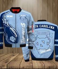 North Carolina Tar Heels Jacket 3D Printed Fire Ball