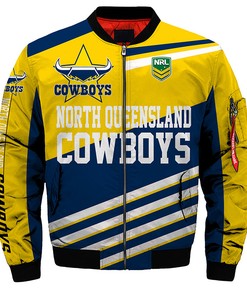 North Queensland Cowboys Jacket 3D Full-zip Jackets