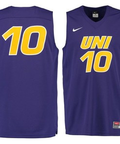 Northern Iowa Panthers #10 Purple Basketball Jersey