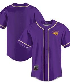 Northern Iowa Panthers Baseball Jersey - Purple Ncaa