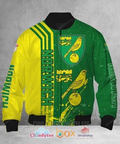Norwich City FC Logo Edition Bomber Jacket V2